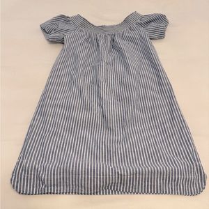 J.Crew Factory Striped Off-the-shoulder Dress Size 4